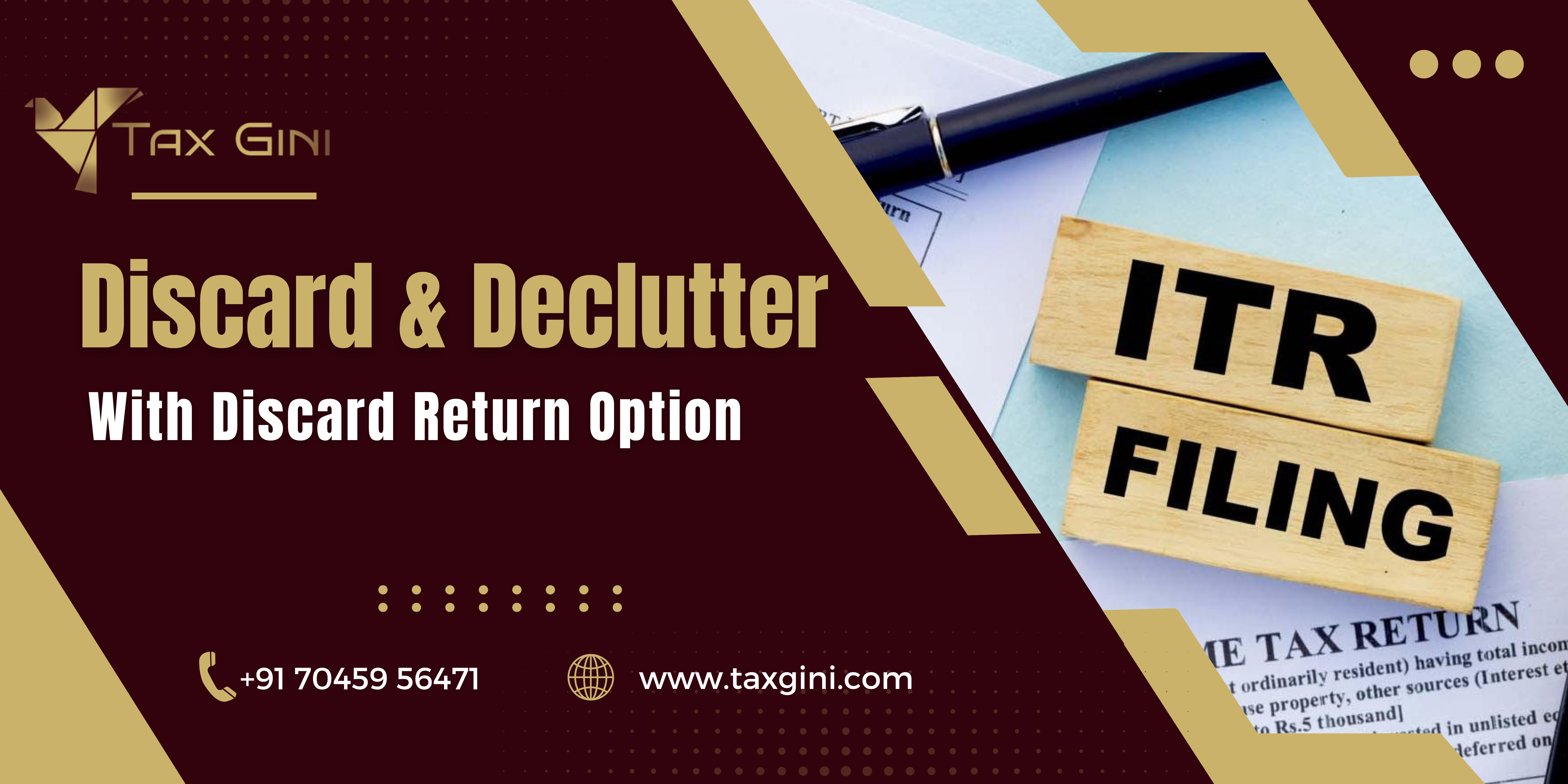 Read more about the article Discard and Declutter: Simplifying Your Tax Records with the ‘Discard Return’ Option